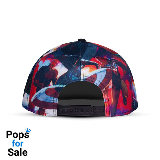 Captain America Brave New World Snapback Cap Red Hulk