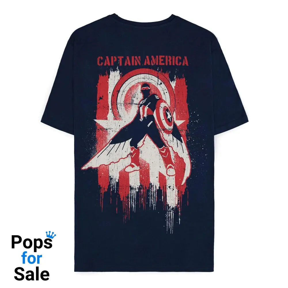Captain America Brave New World T-Shirt Shield Size S T-shirts