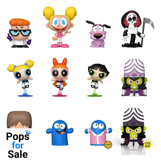 Cartoon Network Mystery Mini Figures 5 cm Blind Box Display (12)