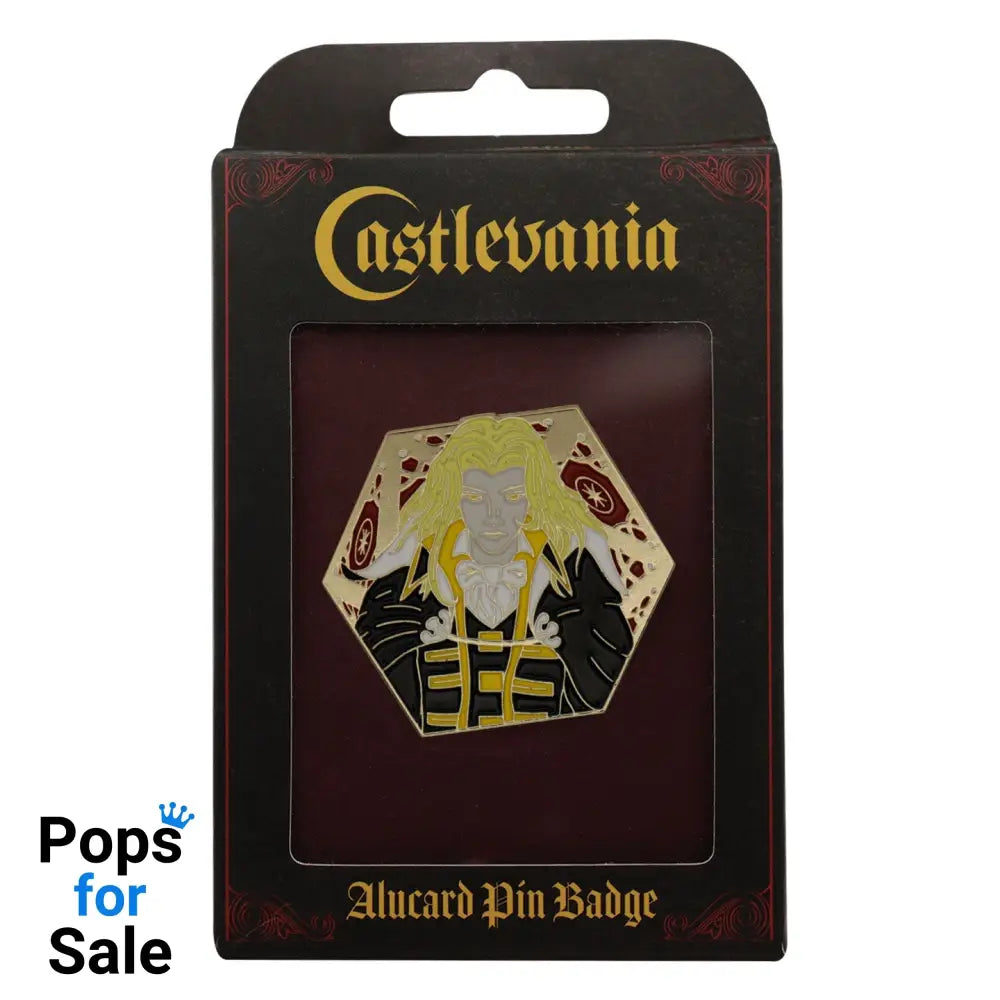 Castlevania Alucard Limited Edition Pin Badge