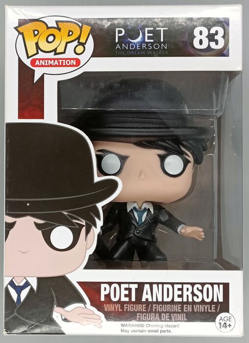 #83 Poet Anderson - Poet Anderson: The Dream Walker Box Damaged Funko POP