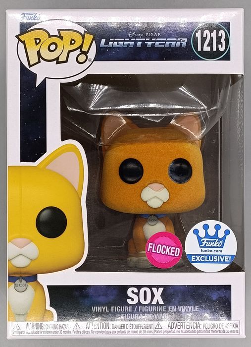 #1213 Sox - Flocked - Disney Pixar Lightyear Funko POP