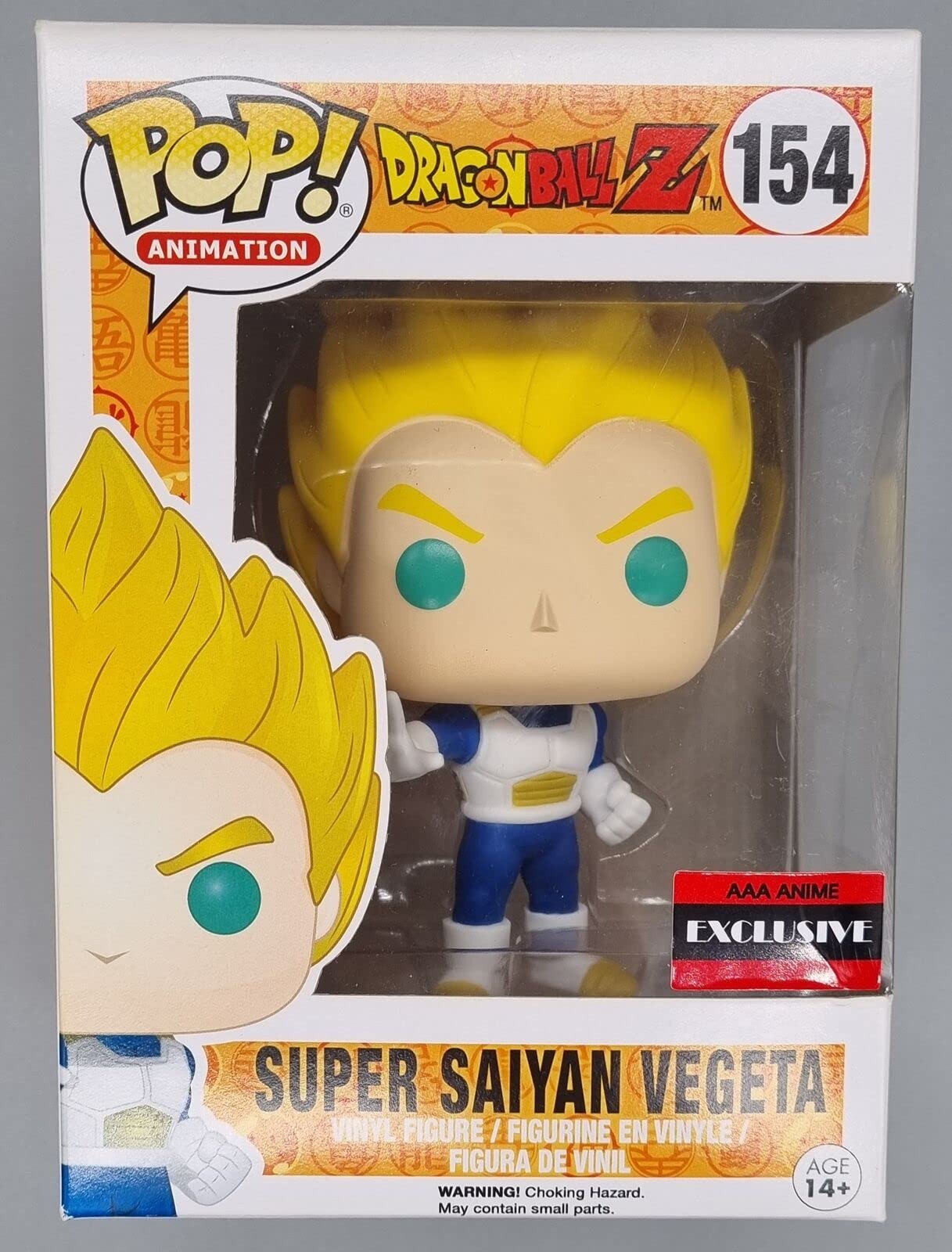 154 Super Saiyan Vegeta - Dragon Ball Z - Box Damaged Funko POP