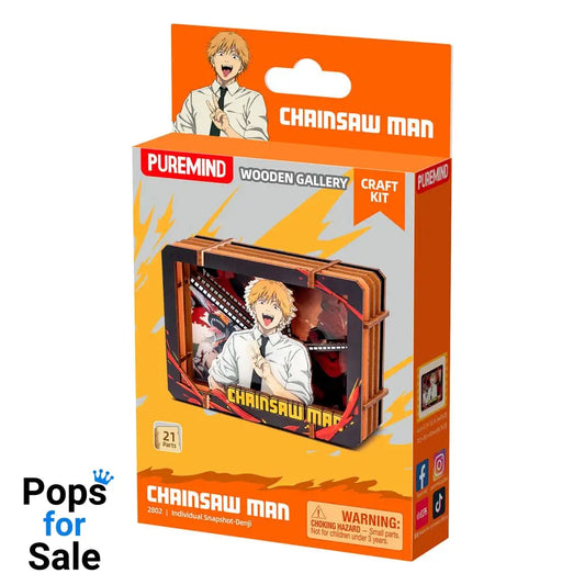 Chainsaw Man Model Kit Wooden Gallery (S) Denji