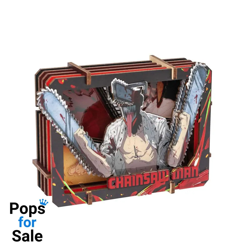 Chainsaw Man Model Kit Wooden Gallery (S) Chainsaw Devil