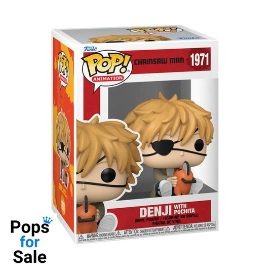 Chainsaw Man POP! Games Vinyl Figure Denji & Pochita 9 cm