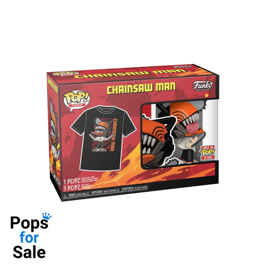 Chainsaw Man POP! & Tee Box Chainsaw Man Leaping Size XL