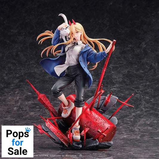 Chainsaw Man Statue 1/7 Power & Meowy 28 cm