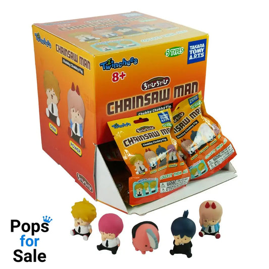 Chainsaw Man Twinchees Mini Figures Chubby Chubby 5 cm Display (24)