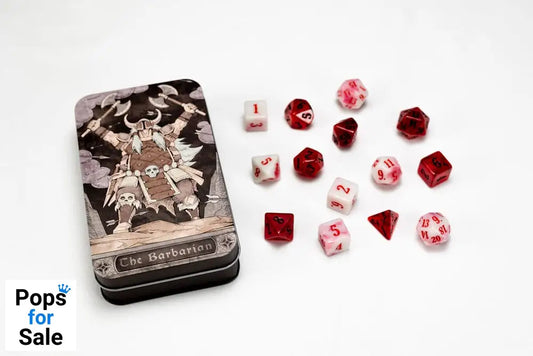 Character Class Classic RPG Dice Set Barbarian (13)