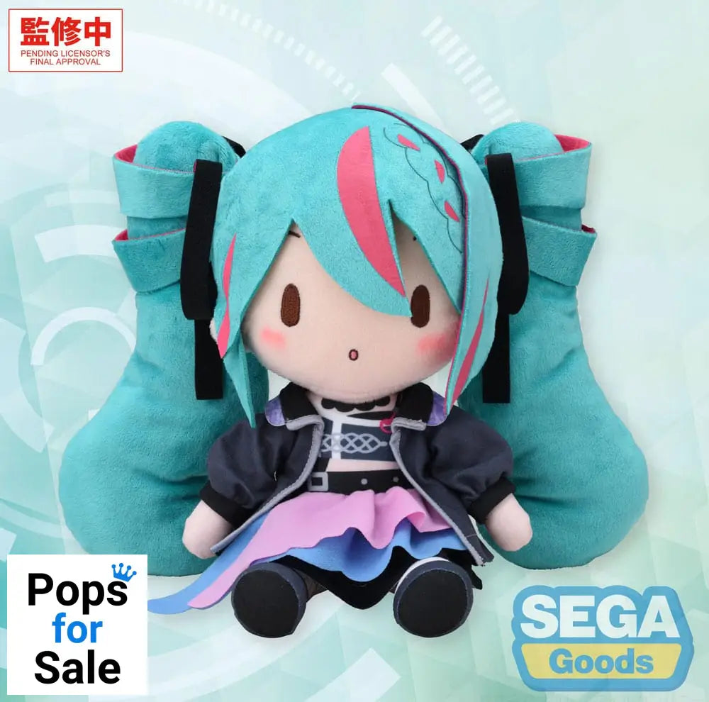 Character Vocal Series 01: Hatsune Miku Fuwa Petit Plush Figure Hatsune Miku Punk! M 22 cm