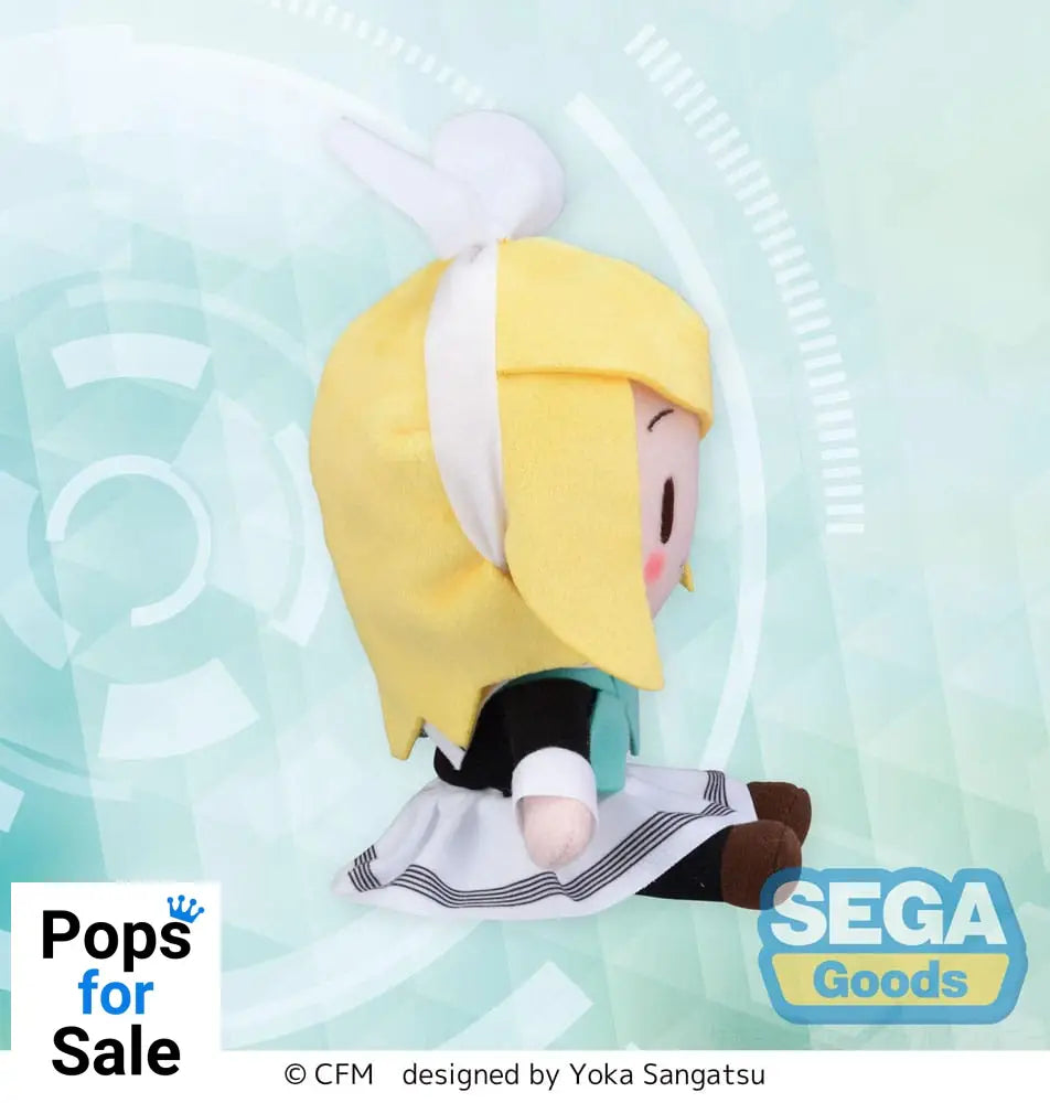 Character Vocal Series 02: Kagamine Rin/Len Fuwa Petit Mini Plush Figure Kagamine Rin Uniform Ver. (EX) 16 cm
