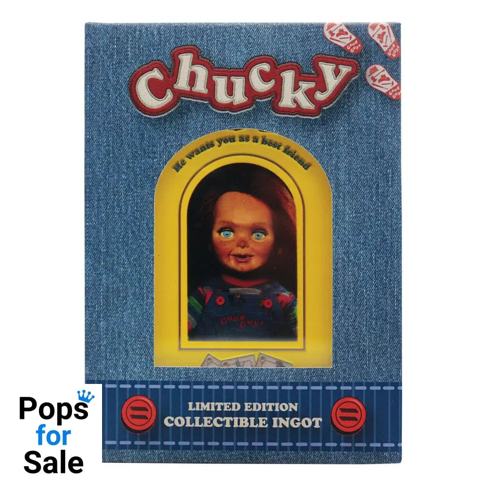 Child´s Play Ingot and Spell Card Chucky Limited Edition