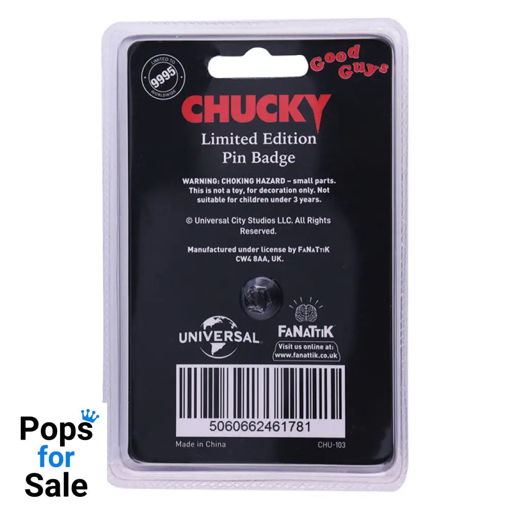 Chucky Limited Edition Pin Badge Pin Badge