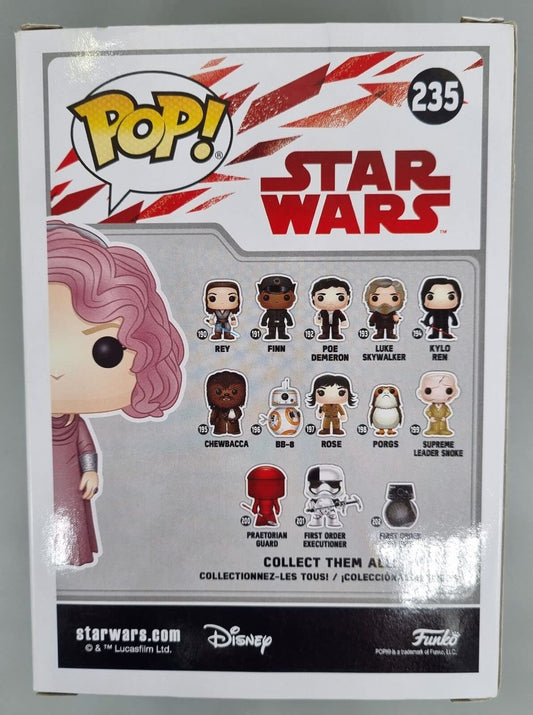 235 Vice Admiral Holdo - Star Wars - The Last Jedi Funko POP - Box Damaged