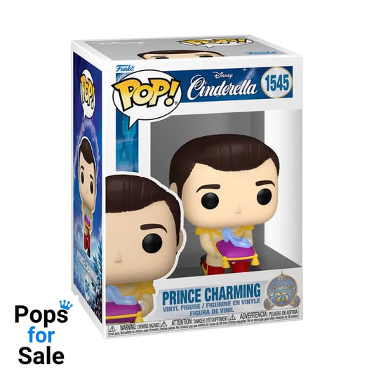 Cinderella 75th Anniversary POP! Disney Vinyl Figure Prince C 9 cm