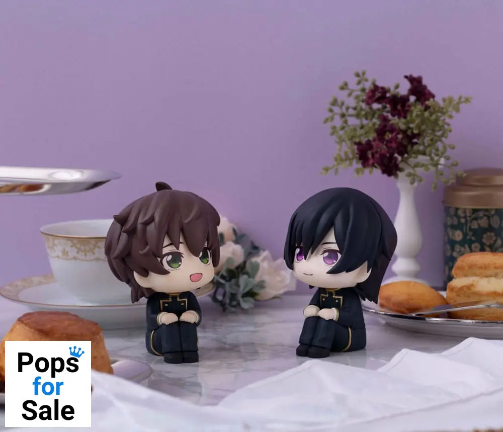 Code Geass Lelouch of the Rebellion Look Up PVC Statues Lelouch Lamperouge & Suzaku Kururugi Set (with gift) 11 cm