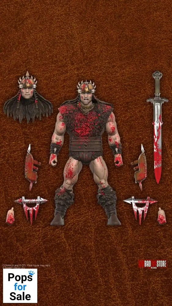 Conan the Barbarian Ultimates Action Figure Conan Blood Soaked Pit Fighter 18 cm