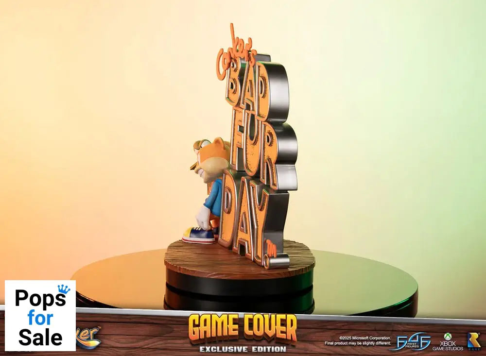 Conker´s Bad Fur Day Statue Game Cover Exclusive Edition 45 cm