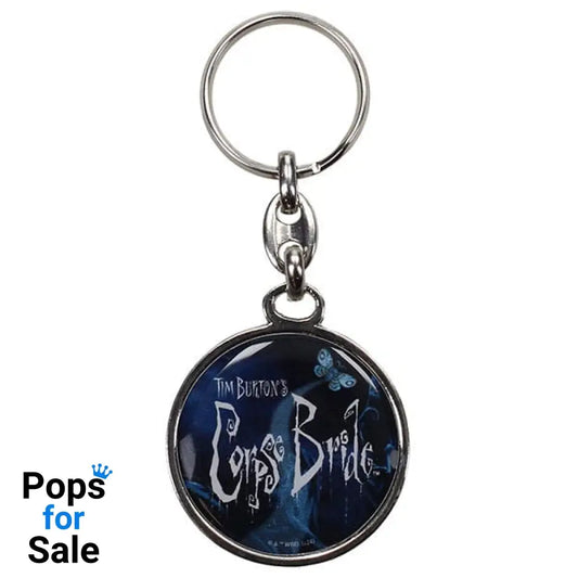 Corpse Bride Metal Keychain Logo Ver. 2