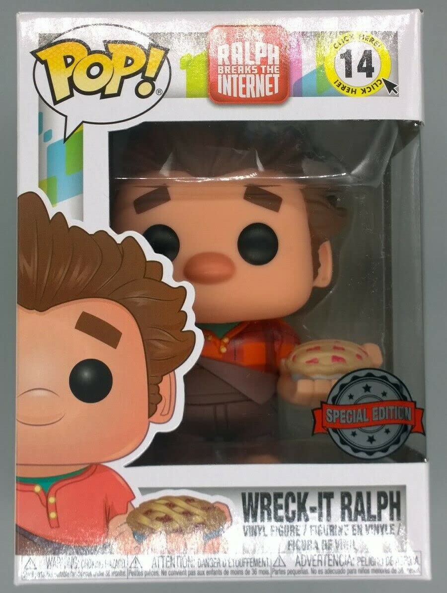 14 WreckIt Ralph (w/ Pie) - Disney - Funko POP - Box Damaged