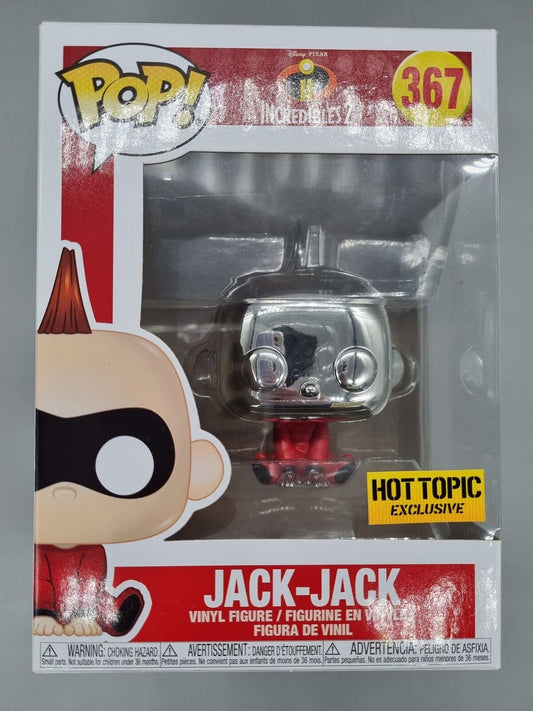 367 Jack-Jack - Chrome - Disney Incredibles 2 Funko POP