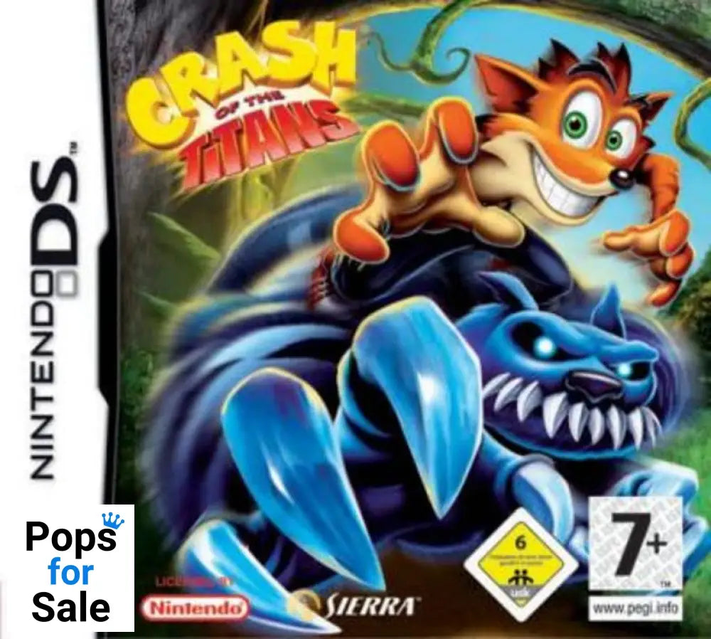Crash of the Titans for Nintendo DS - Just Cartridge