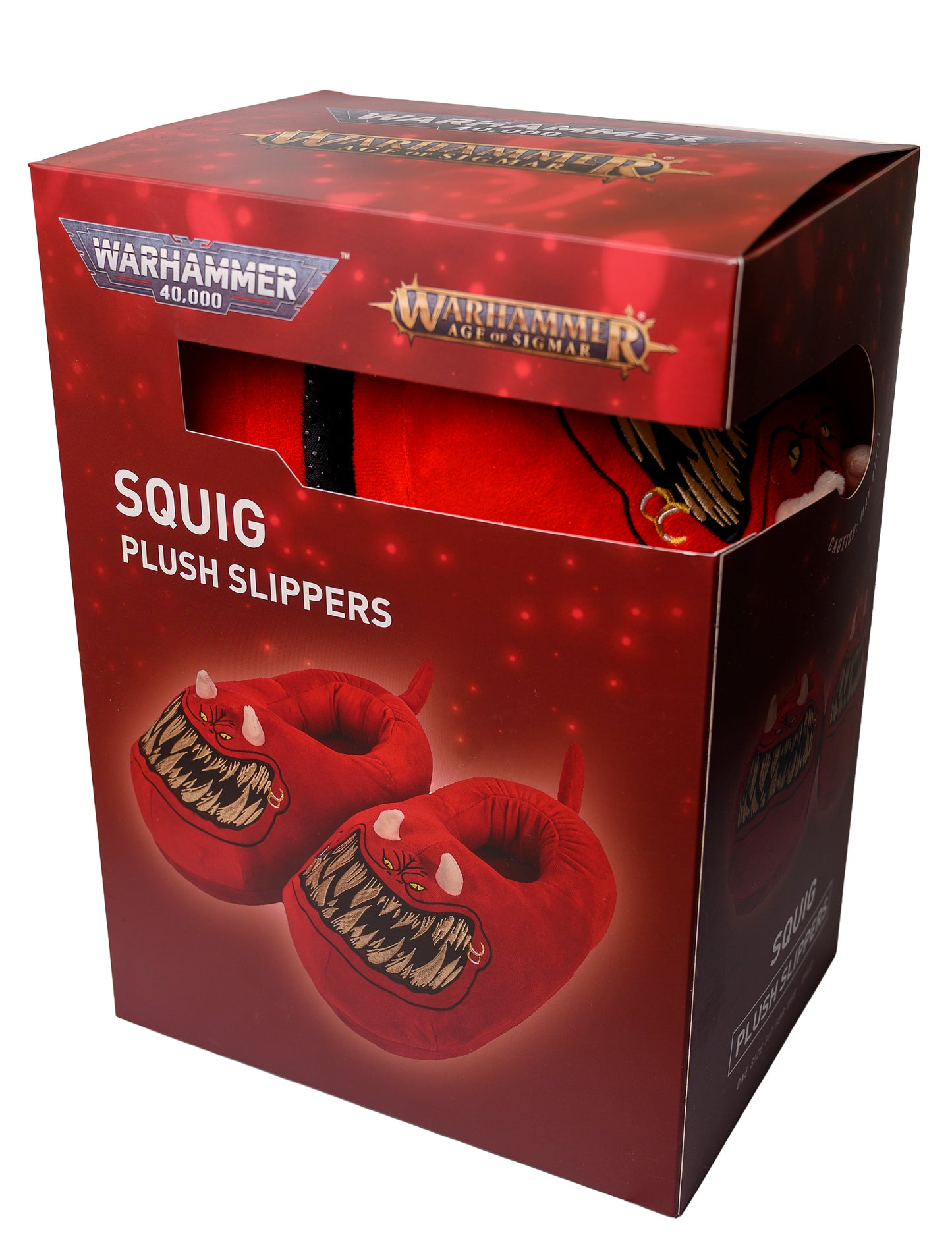 Warhammer 40000: Red Squig Slippers