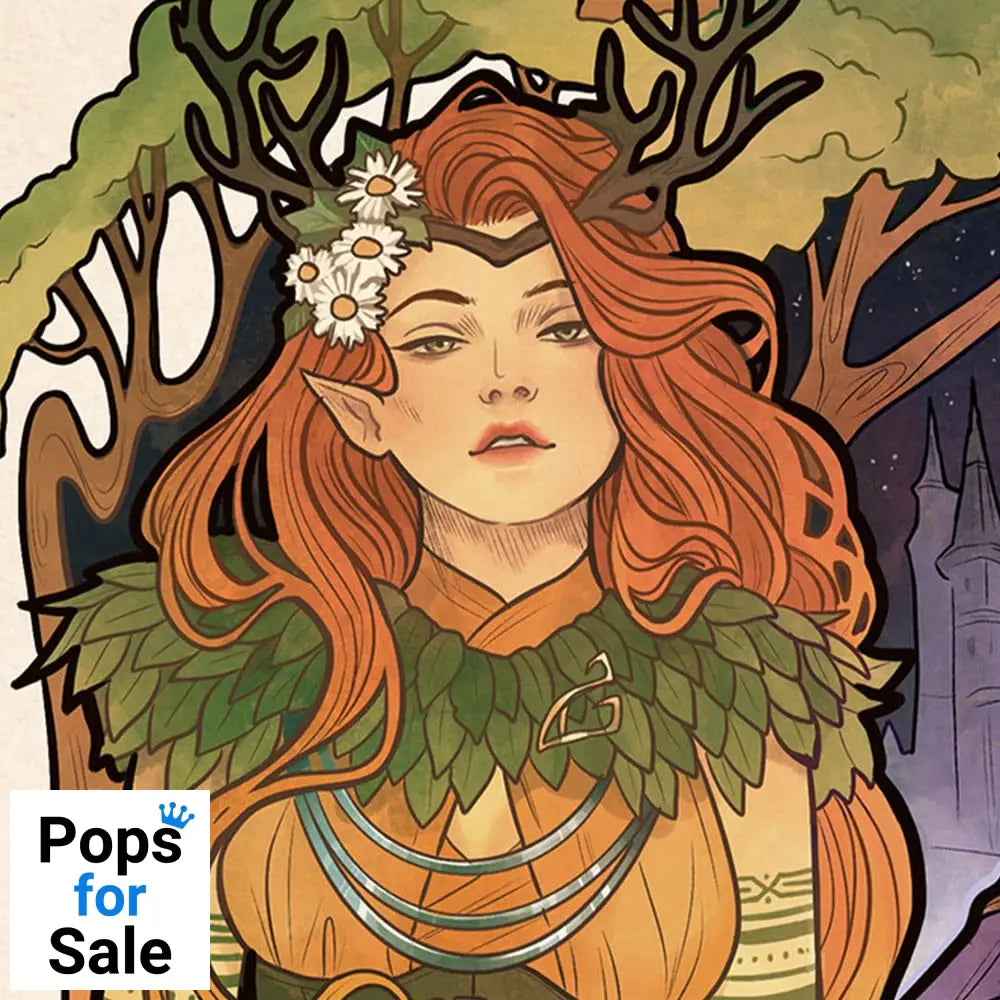 Critical Role Art Print Marisha Ray: 10th Anniversary Art Nouveau Illustrations 46 x 28 cm - unframed Posters &