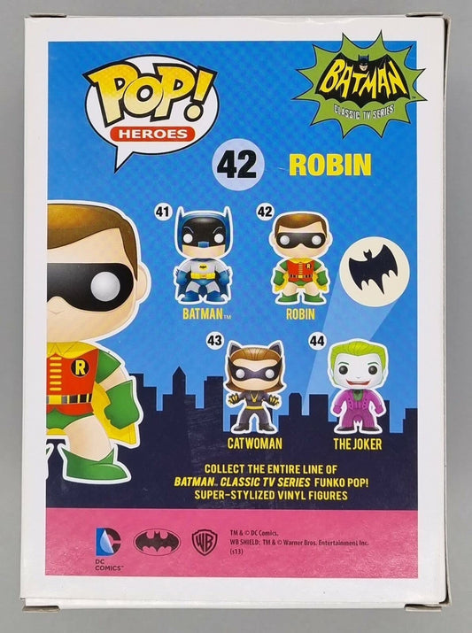42 Robin - DC - Batman Classic TV Series - Funko POP - Box Damaged