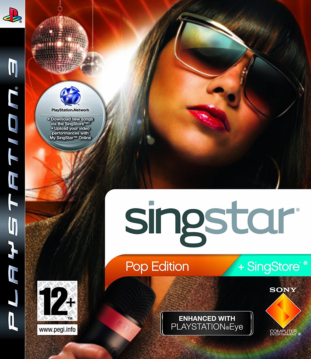 SingStar Pop Edition Solus for Playstation 3 (PS3)