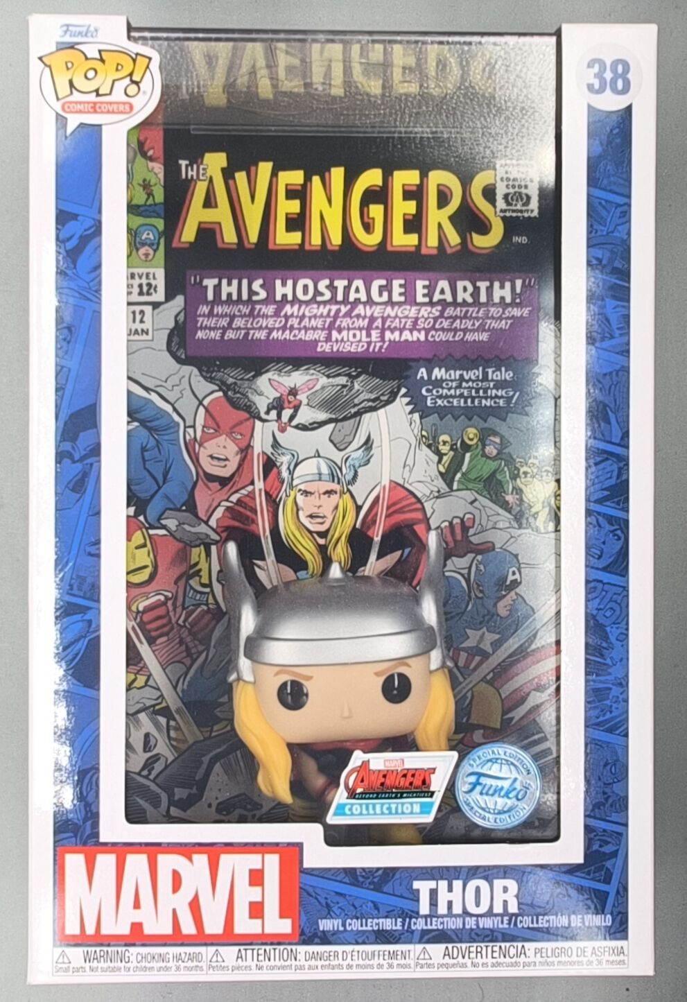 38 Thor (Comic Cover) - Marvel Funko POP