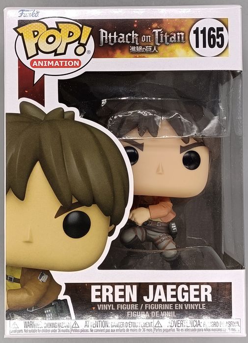 #1165 Eren Jaeger (Action Pose) - Attack on Titan Funko POP