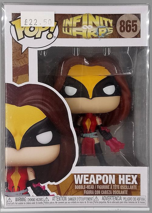 #865 Weapon Hex - Marvel Infinity Warps Funko POP