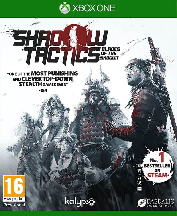 Shadow Tactics: Blades of the Shogun for Microsoft Xbox One (XB1) - NEW