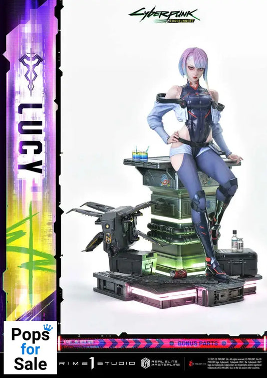 Cyberpunk: Edgerunners Real Elite Masterline Series Statue 1/4 Deluxe Bonus Version 50 cm