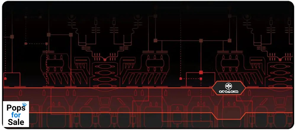 Cyberpunk: Edgerunners XXL Mousepad Arasaka Mouse pads