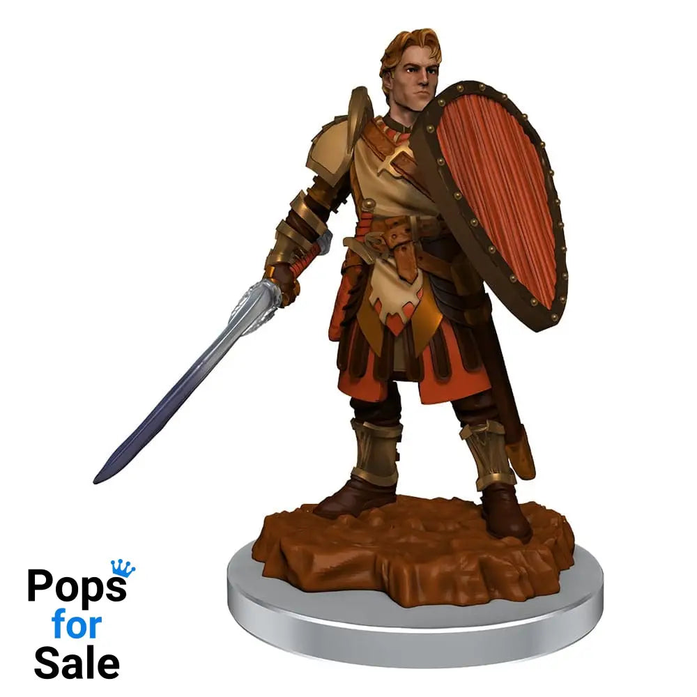 D&D Nolzur's Marvelous Miniatures Unpainted Miniatures 2-Pack Human Fighters