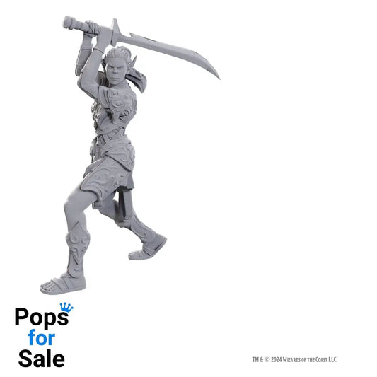 D&D Nolzur's Marvelous Miniatures Unpainted Miniature Lae'zel & Shadowheart