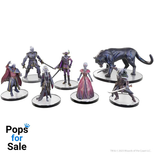 D&D The Legend of Drizzt 35th Anniversary pre-painted Miniatures Family & Foes Boxed Set