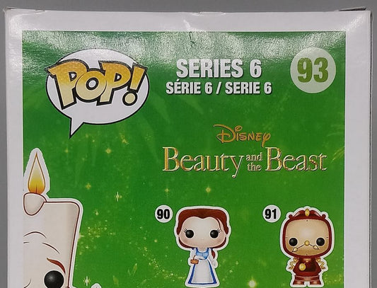 #93 Lumiere - Disney Beauty And The Beast - Box Damaged Funko POP