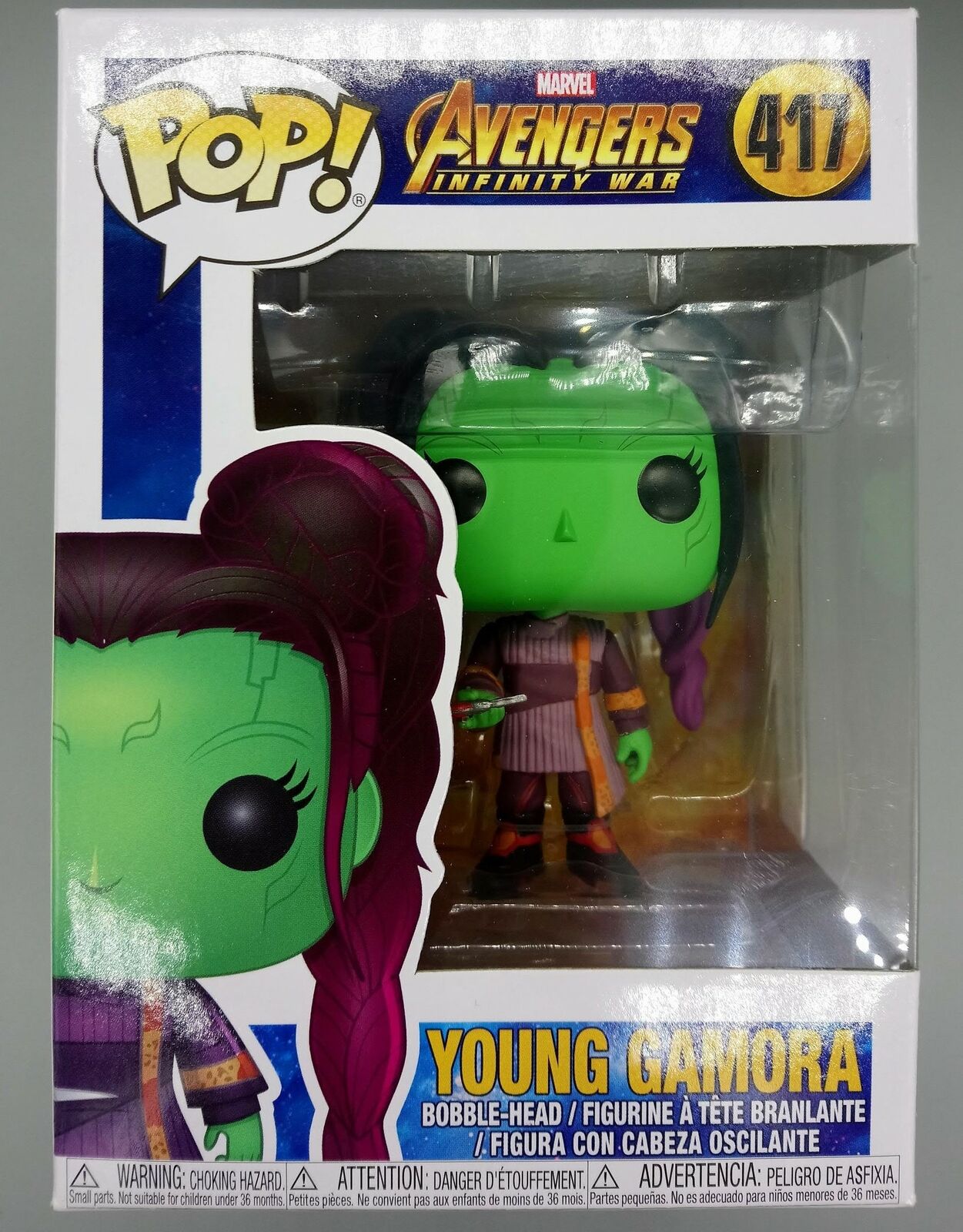 417 Young Gamora - Marvel Avengers Infinity War Funko POP