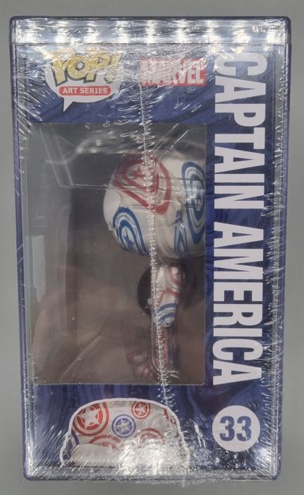 #33 Captain America (Falcon) - Art Series - NEW Funko POP