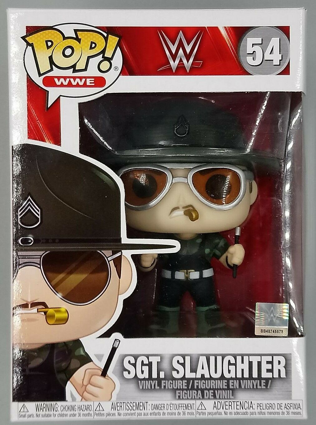 #54 Sgt. Slaughter - WWE Funko POP