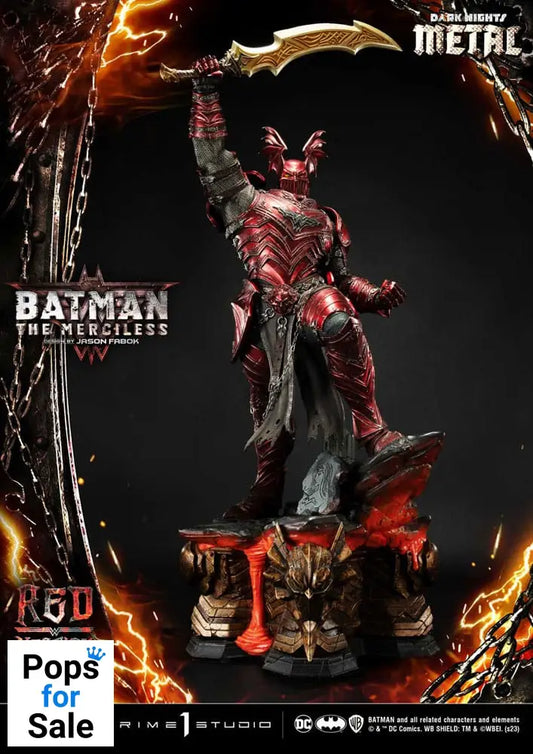 Dark Nights: Death Metal Statue 1/3 The Mericless Red Version 111 cm