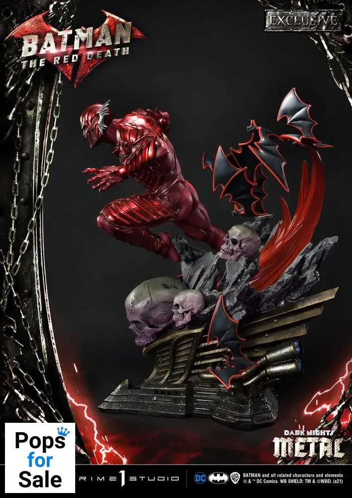 Dark Nights: Metal Statues 1/3 The Red Death & The Red Death Exclusive 75 cm Assortment (3) Statues