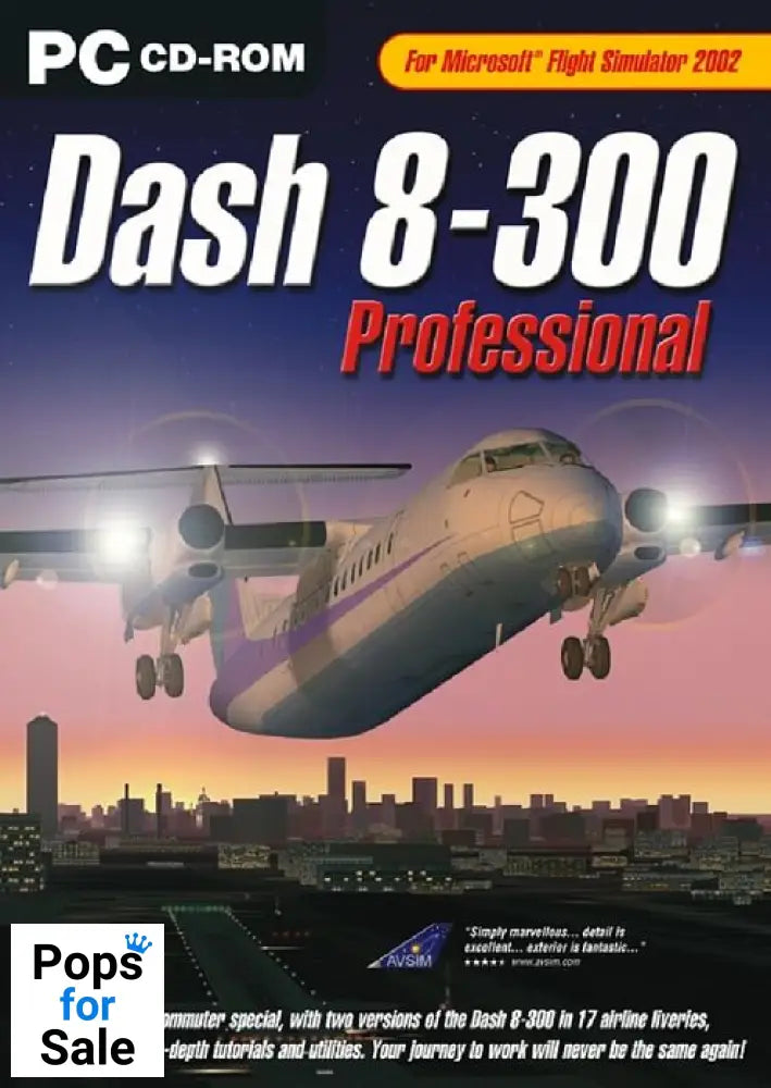 DASH 8-300 Professional Add-On for FS 2002