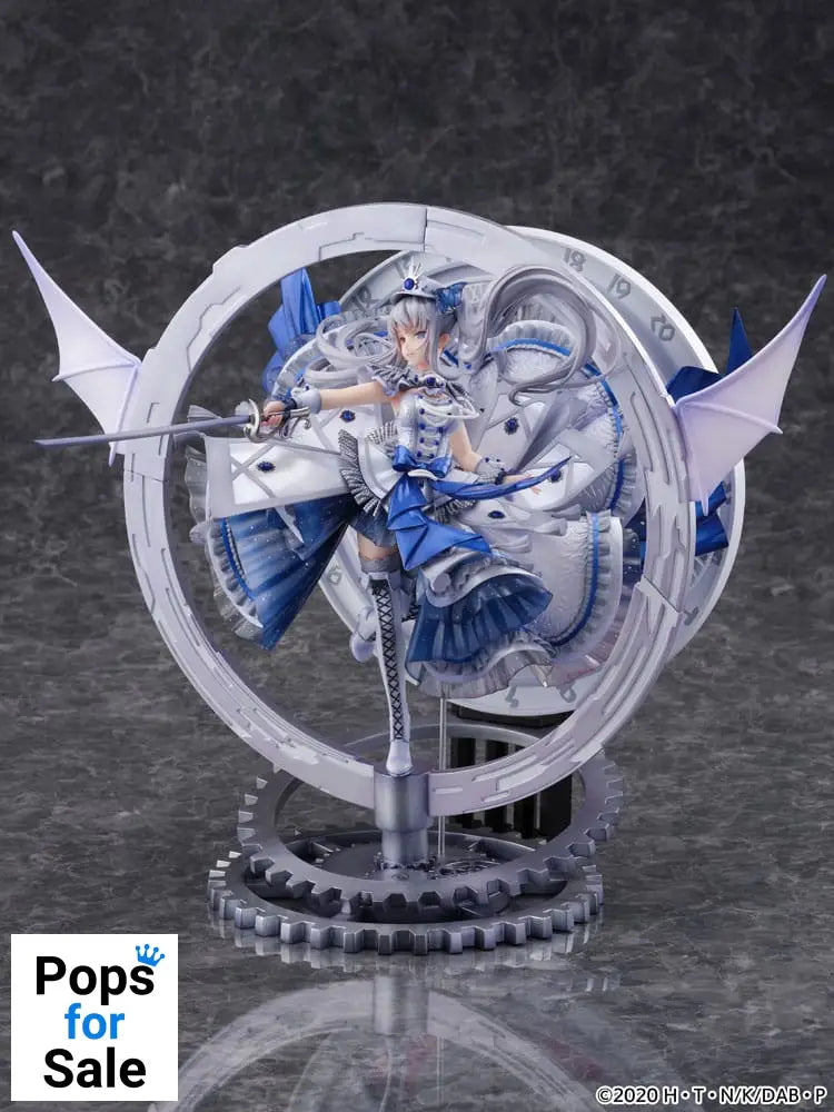 Date A Bullet SHIBUYA SCRAMBLE FIGURE PVC Statue 1/7 The White Queen -Royal Blue Sapphire Dress Ver. 33 cm Statues