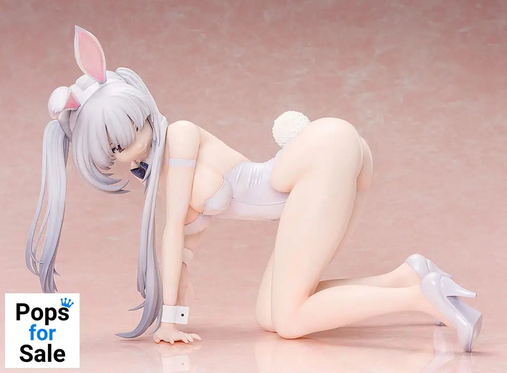 Date A Live: Date A Bullet Statue 1/4 White Queen Bare Leg Bunny Ver. 20 cm