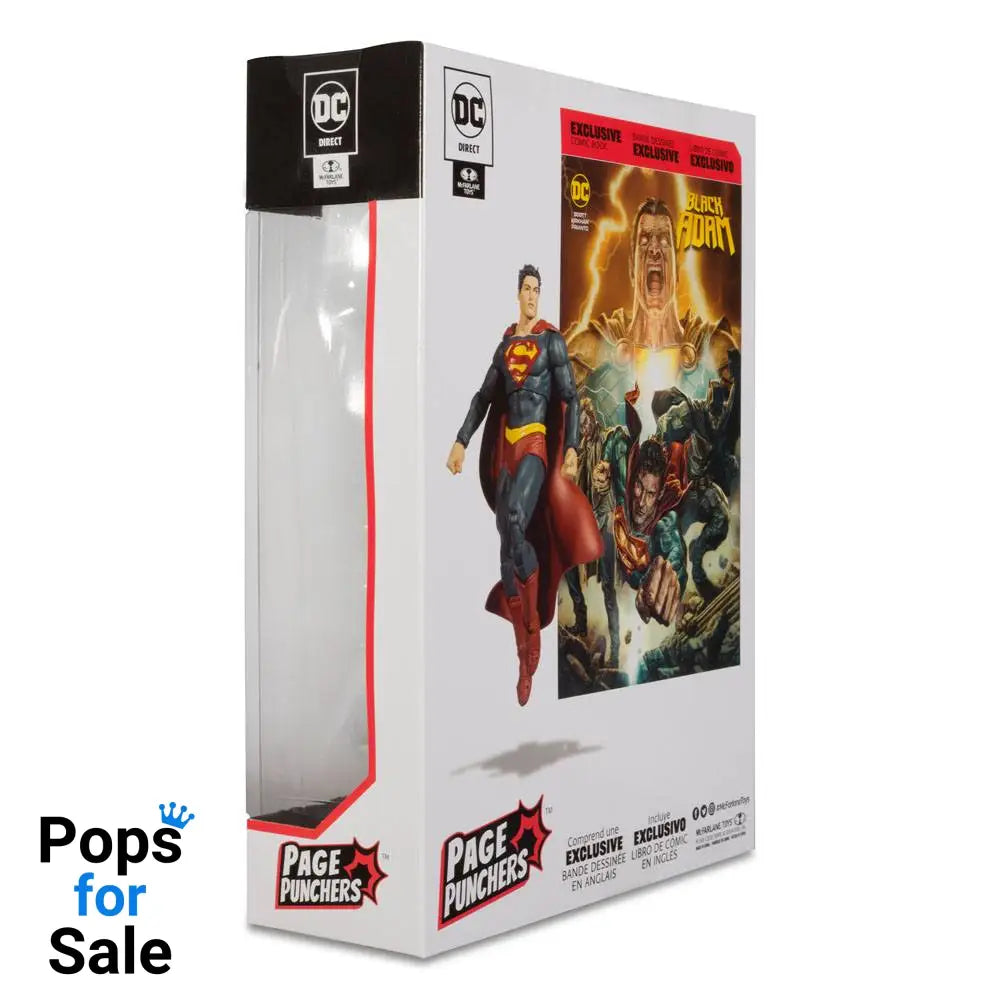 DC Black Adam Page Punchers Action Figure Superman 18 cm Action figures